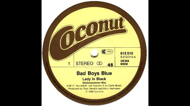Bad Boys Blue - Lady In Black (Shakespearean Mix)