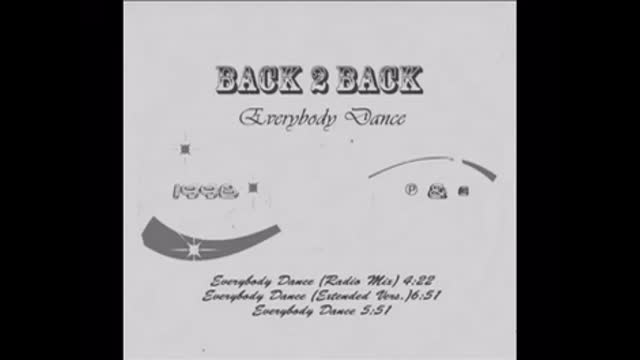 Back 2 Back  - Everybody Dance