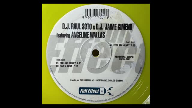 Raúl Soto & Jaime Gimeno Feat. Angeline Wallace - Feel My Heart