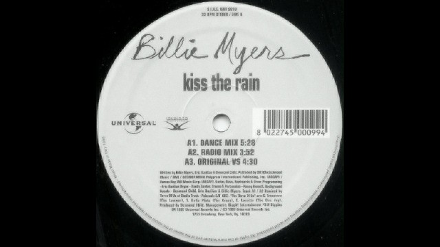 Billie Myers - Kiss The Rain
