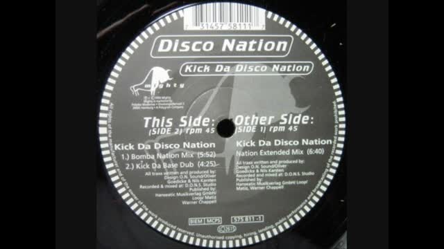 Disco Nation - Kick Da Disco Nation (Nation Extended Mix)