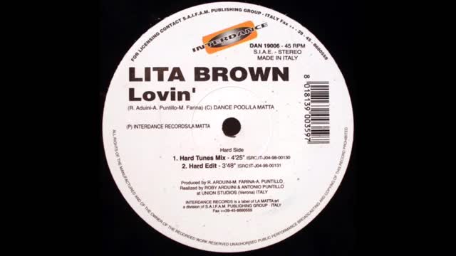 Lita Brown - Lovin' (Hard Tunes Mix)