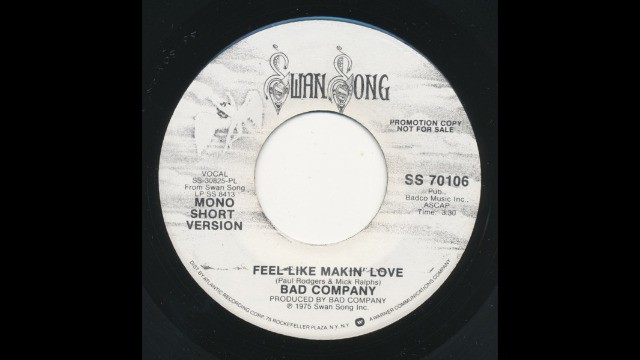 Bad Company - Feel like makin Love