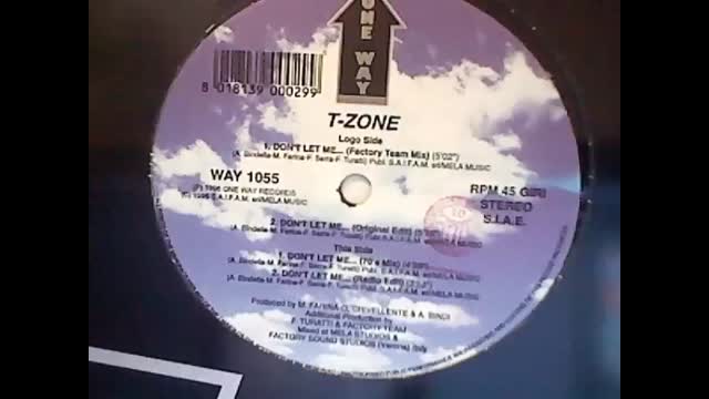 T-Zone - Don't Let Me (Factory Team Mix)