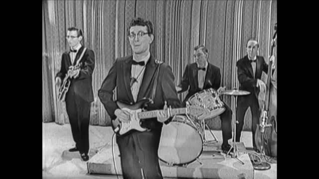 Buddy Holly & The Crickets - That'll Be The Day (The Ed Sullivan Show)