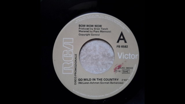 Bow Wow Wow - Go Wild In The Country