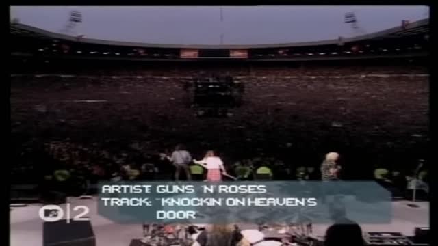 Guns n' Roses - Knocking on heaven's door (Live)