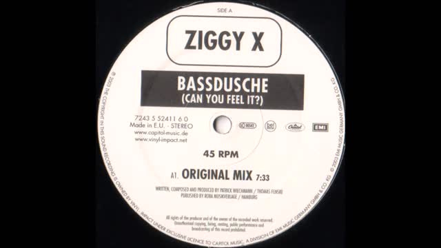 Ziggy X - Bassdusche (Can You Feel It) (Original Mix)