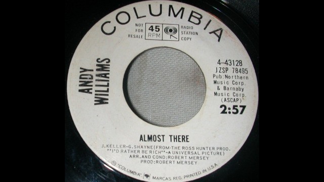 Andy Williams - Almost There
