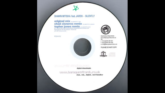 Shawn Mitiska - Silently [Feat. Jaren] [Topher Jones Remix]