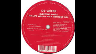 De Grees - My Life Would Suck Without You
