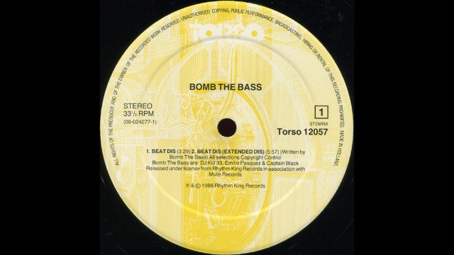 Bomb The Bass - Beat Dis