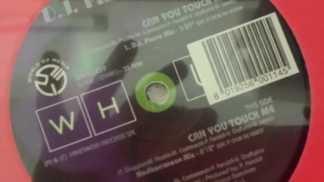 D.J. Pierre Feroldi Feat. Thania Dixon ‎– Can You Touch Me (Mars Plastic Mix)