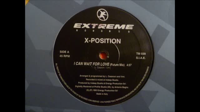 X-Position - I Can Wait For Love