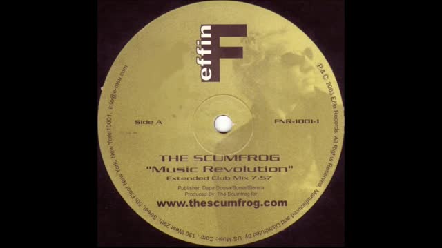 The Scumfrog - Music Revolution (The Scumfrog Extended Mix)