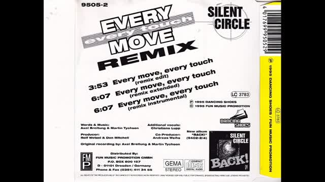 Silent Circle - Every Move, Every Touch [Remix Extended]