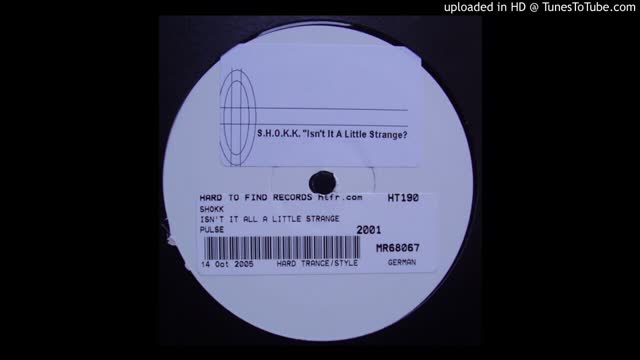 S.H.O.K.K -Isn't It All A Little Strange (Flutlicht Mix)