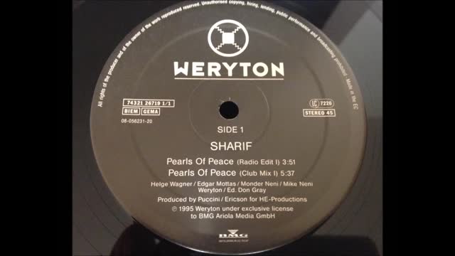 Sharif - Pearls Of Peace