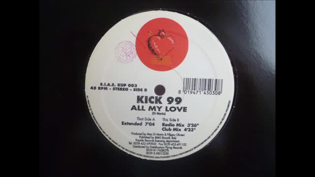 Kick 99 - All My Love