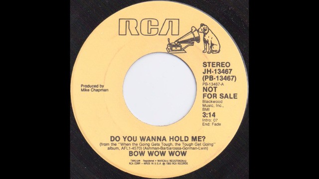 Bow Wow Wow - Do You Wanna Hold Me