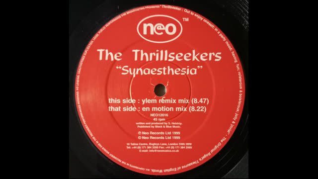 The Thrillseekers - Synaesthesia (En-Motion Remix)