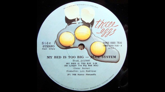 Blue System - My Bed Is Too Big (Dj Master Traxx Maxi Too Big Bed Long Mix)