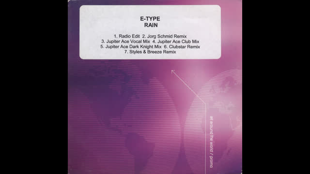 E-Type - Rain [Jupiter Ace Dark Knight Mix]