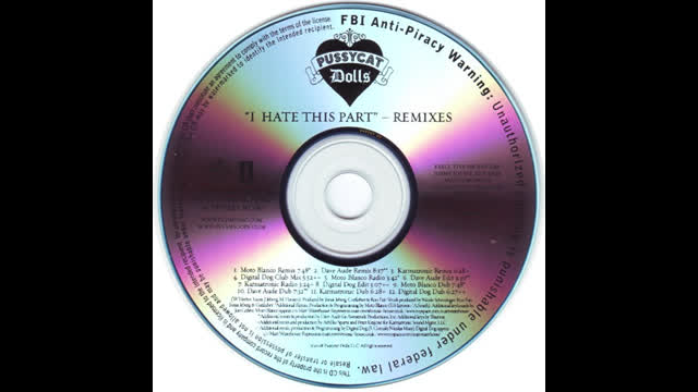 Pussycat Dolls - I Hate This Part [Dave Aude Remix]