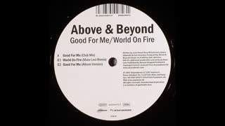 Above & Beyond - World On Fire [Maor Levi Remix]