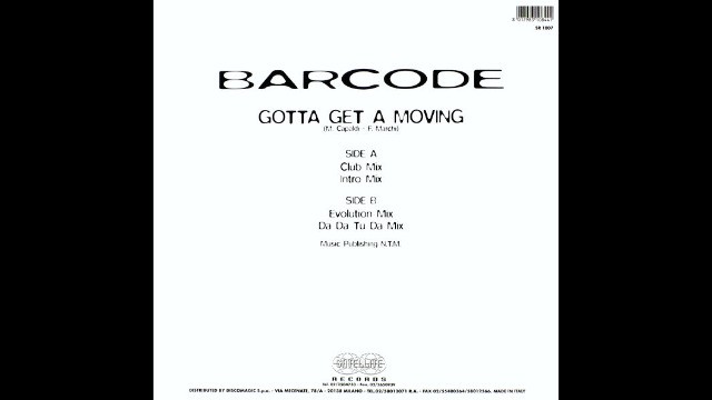 Barcode - Gonna Get A Moving