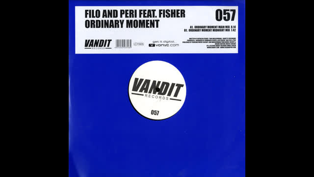 Filo & Peri - Ordinary Moment [Feat. Fisher] [Main Mix]