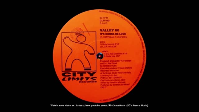 Valley 68 - It's Gonna Be Love (L.U.P. Mix)