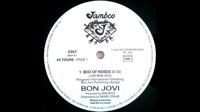 Bon Jovi - Bed Of Roses