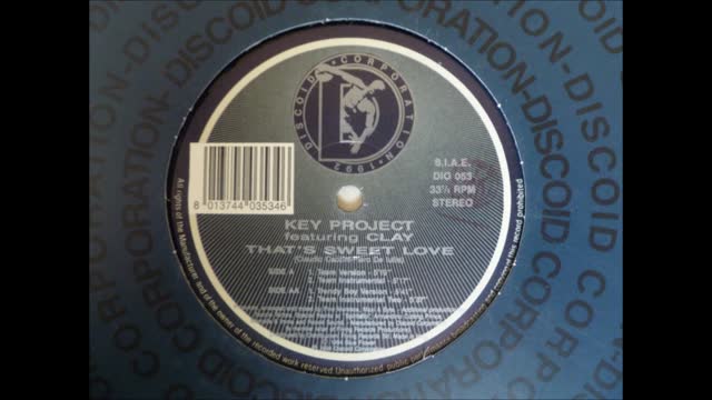 Key Project featuring Clay - That's Sweet Love