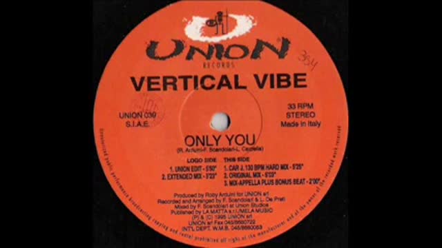 Vertical Vibe - Only You (Extended Mix)