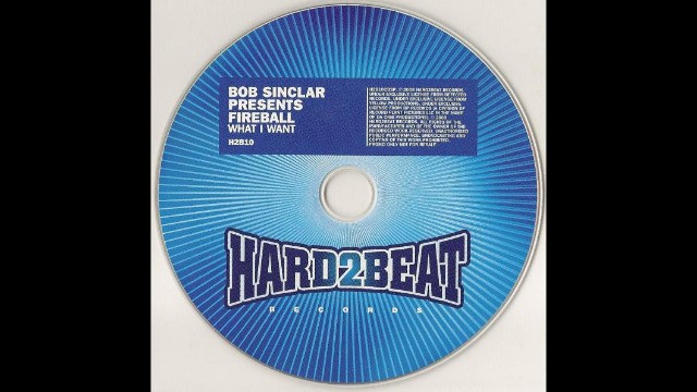 Bob Sinclar Feat. Fireball - What I Want