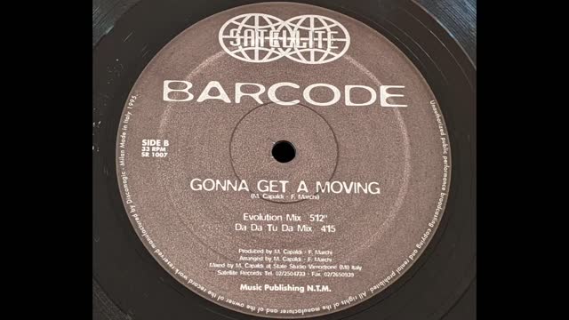 Barcode - Gonna Get A Moving