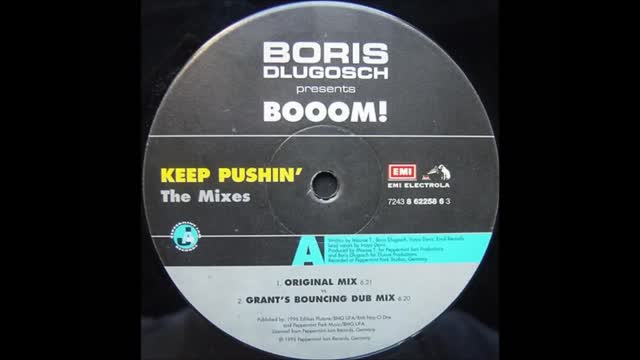 Boris Dlugosch - Keep Pushin' (Original Mix)