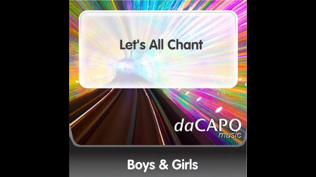 Boys & Girls - Let's All Chant