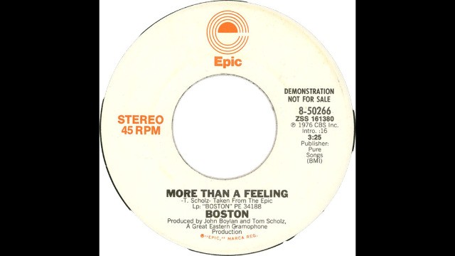 Boston - More Than A Feeling