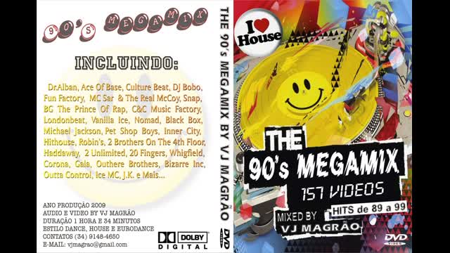 90s megamix (mixed by vj magrao)