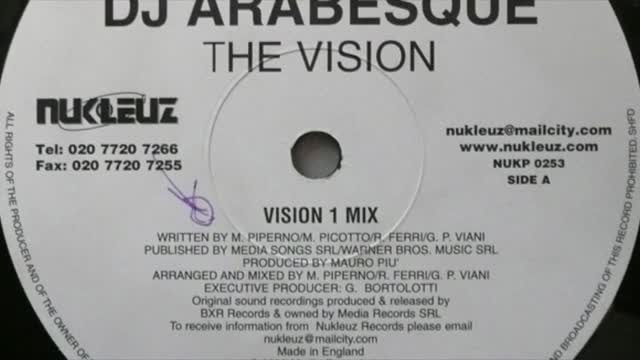Mario Piu aka DJ Arabesque - The Vision (Vision 1 Mix)