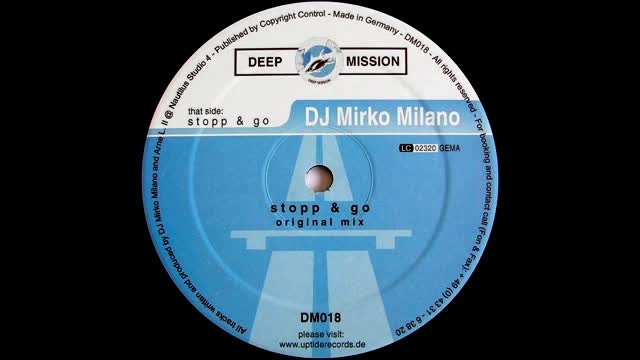 DJ Mirko Milano - Stopp & Go (Original Mix)