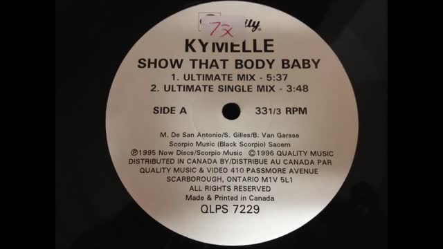 Kymelle - Show That Body Baby