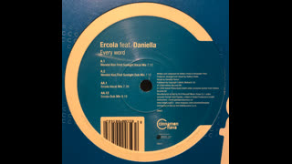 Ercola - Every Word [Wendel Kos First Sunlight Vocal Mix]