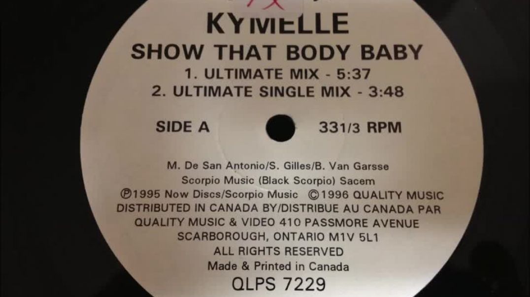 Kymelle - Show That Body Baby