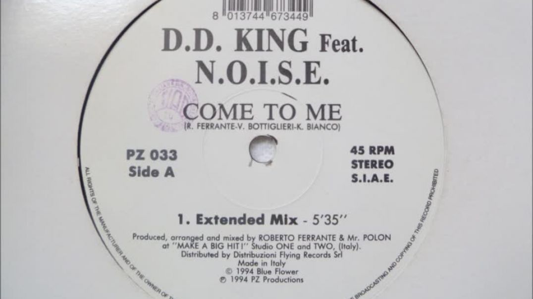 D.D. King feat. N.O.I.S.E. - Come To Me