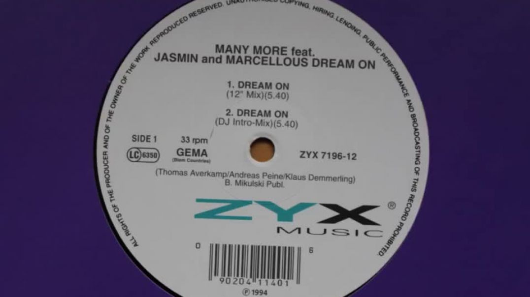 Many More ft Jasmin & Marcellous - Dream On