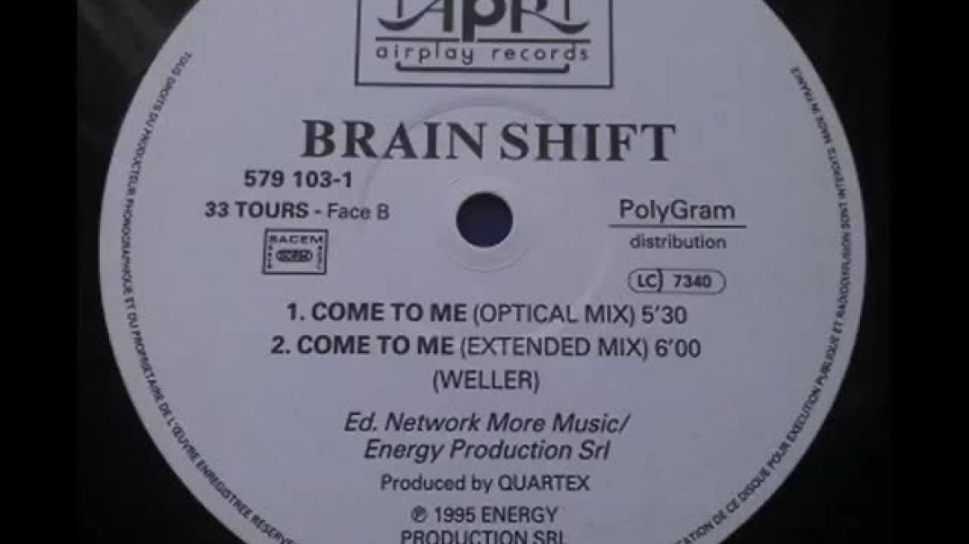 Brain Shift ‎- Come To Me (Extended Mix)