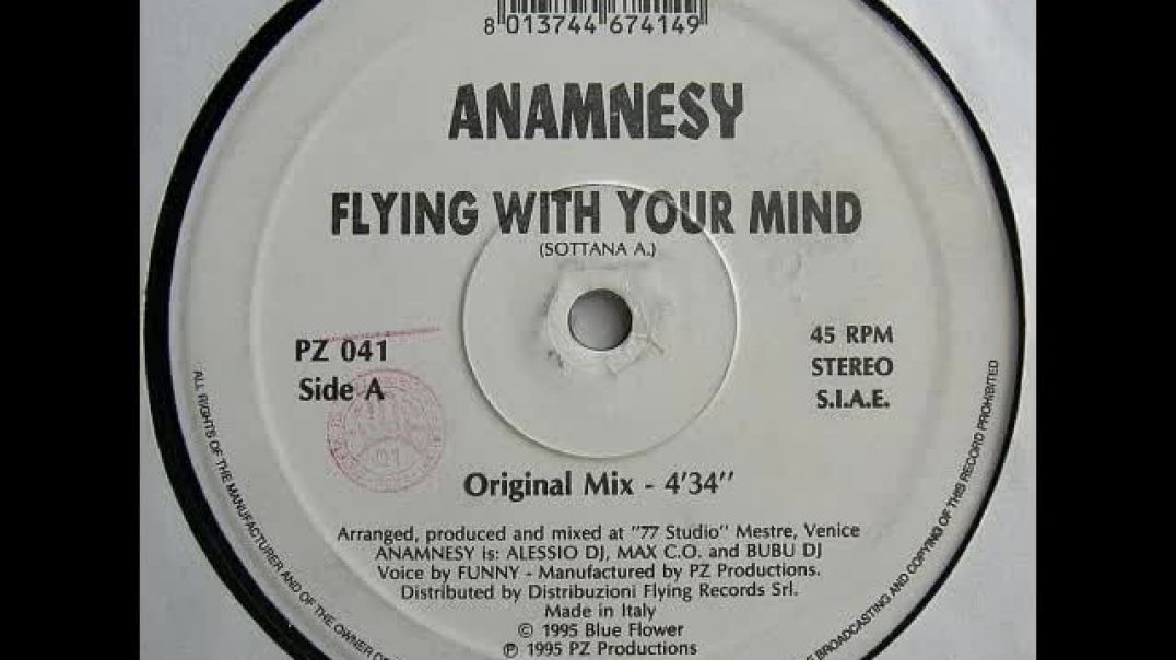 Anamnesy - Flying With Your Mind (Original Mix)